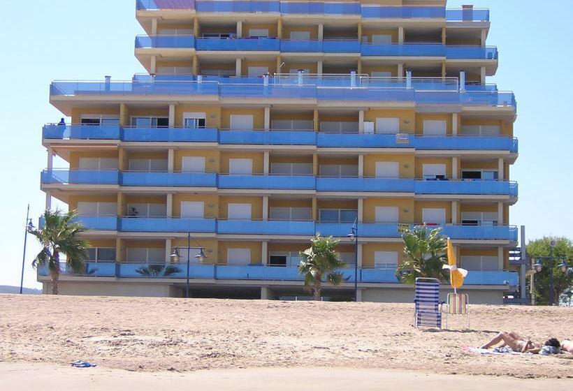 Apartamento Con Aire Acondicionado En 1ª Linea De Playa Edificio Moli De Vent Peniscola Exterior photo